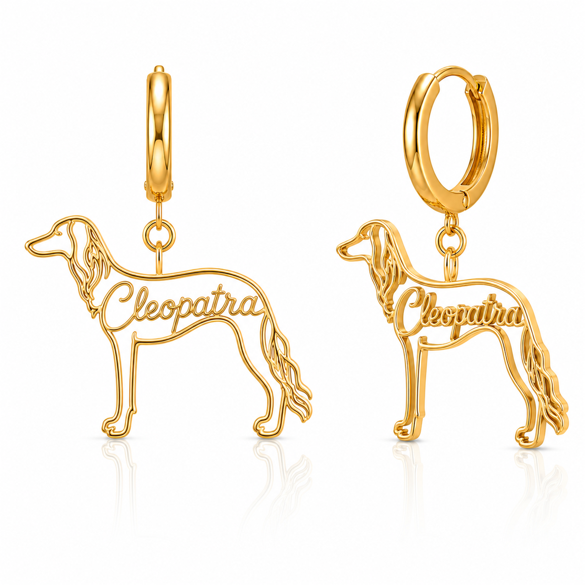 Saluki - 18K Gold Vermeil - 1st