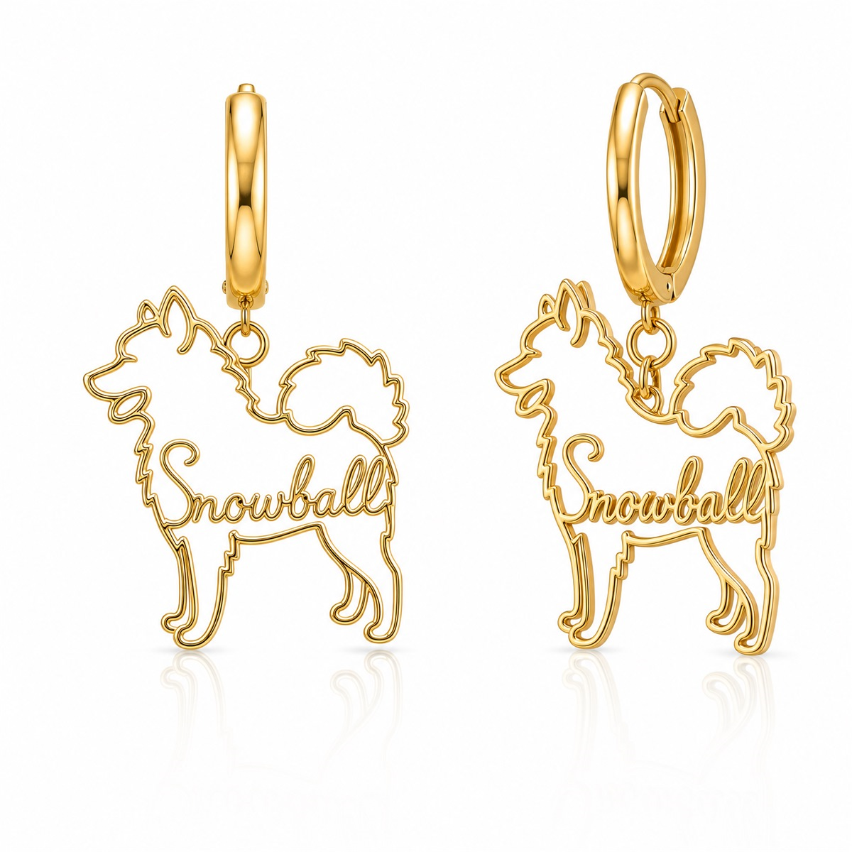 Samoyed - 18K Gold Vermeil - 1st