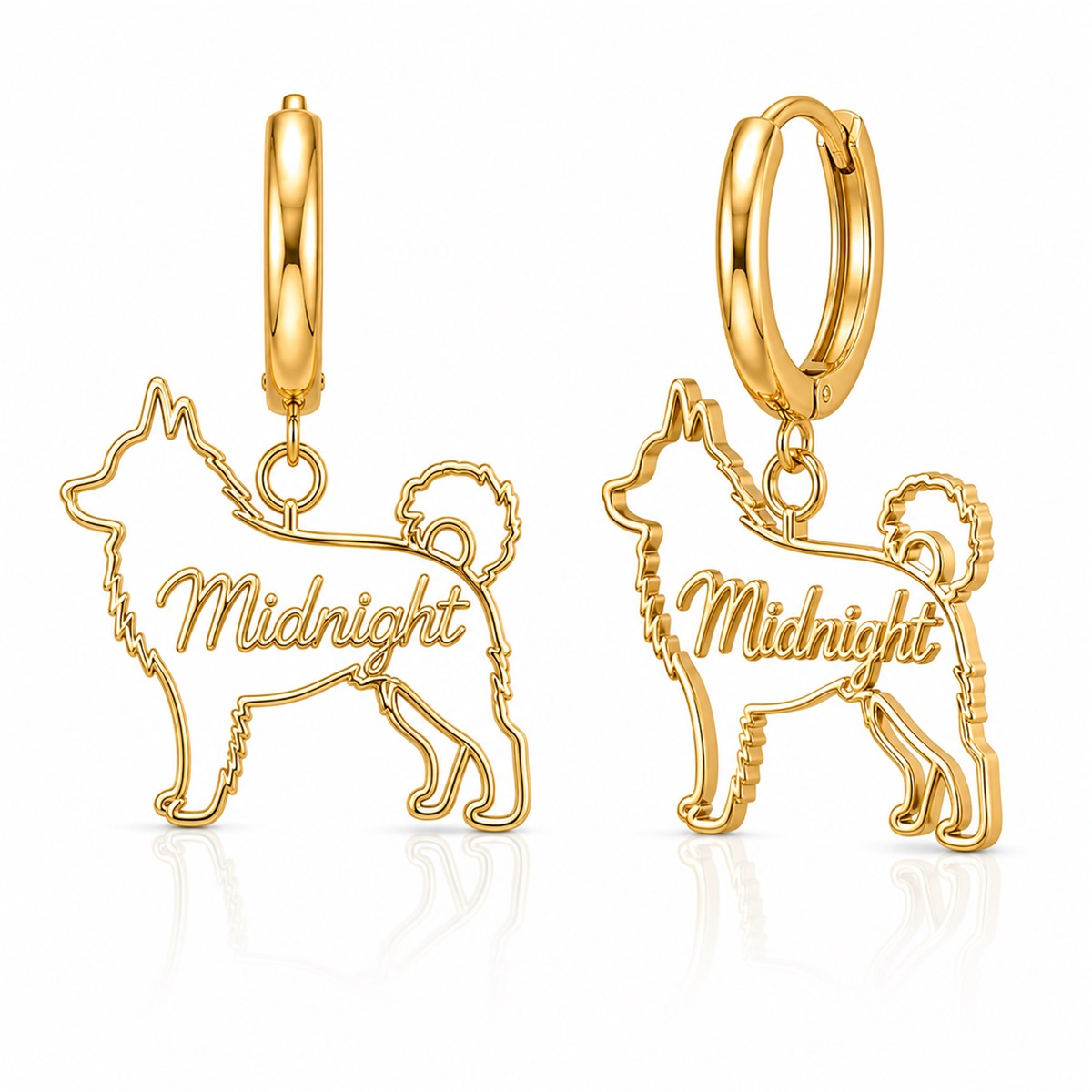 Schipperke - 18K Gold Vermeil - 1st