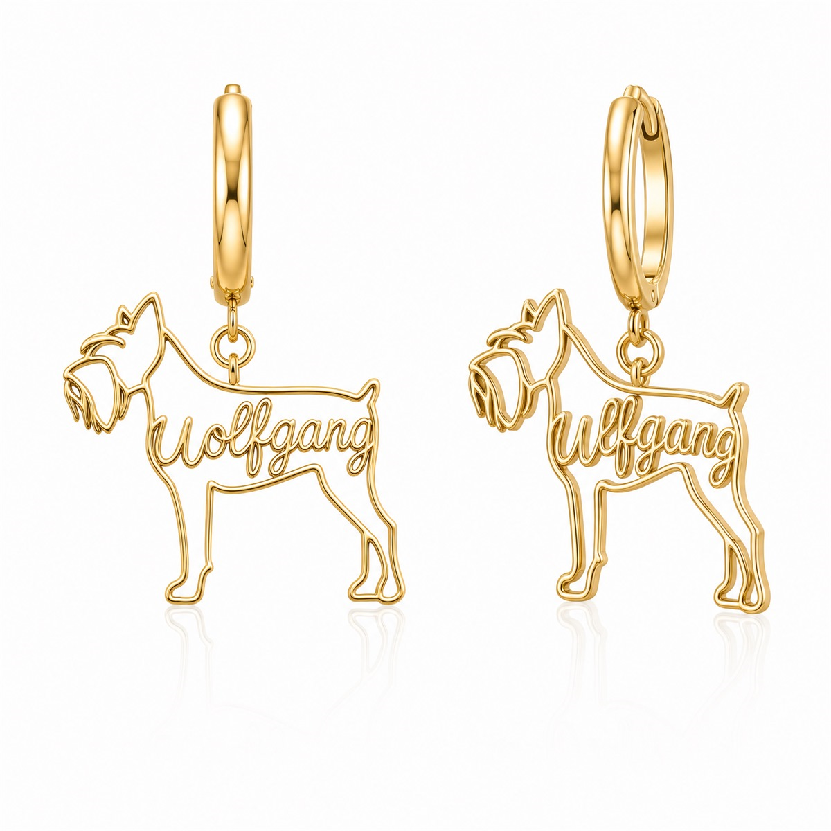 Schnauzer Giant - 18K Gold Vermeil - 1st