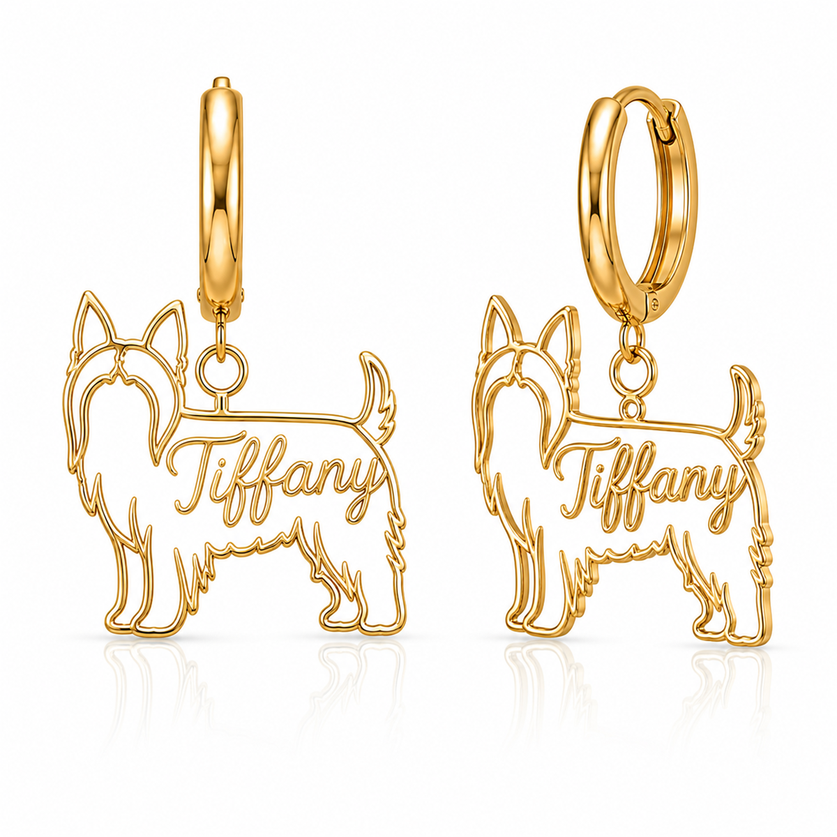 Silky Terrier - 18K Gold Vermeil - 1st