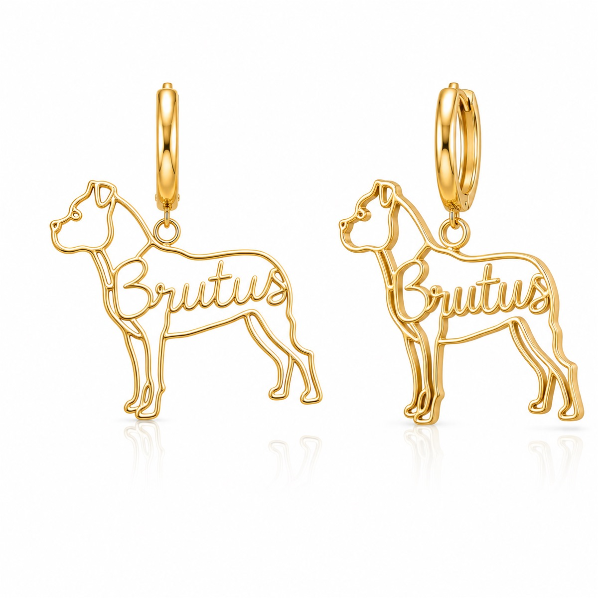 Staffy - 18K Gold Vermeil - 1st
