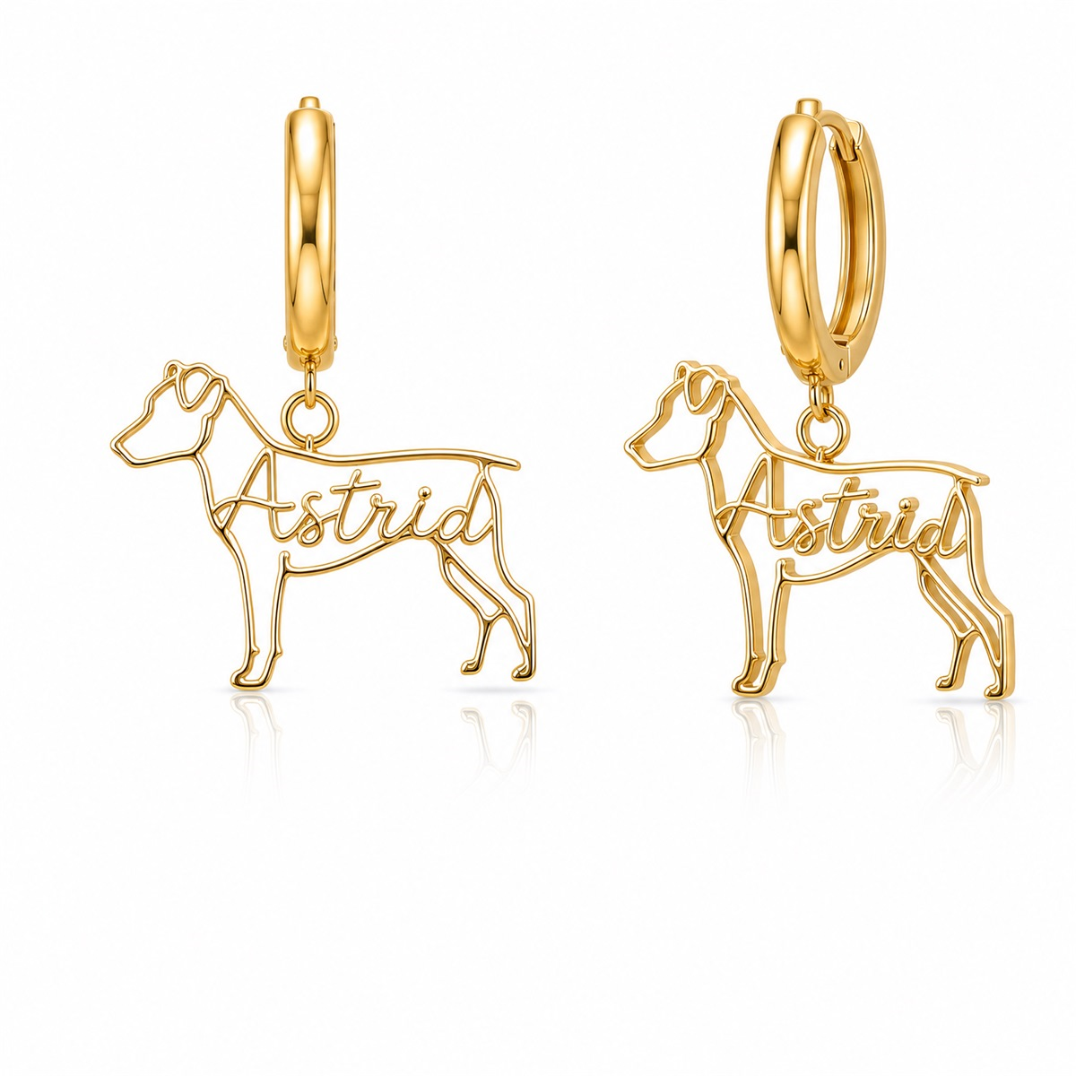 Swedish Farmdog - 18K Gold Vermeil - 1st