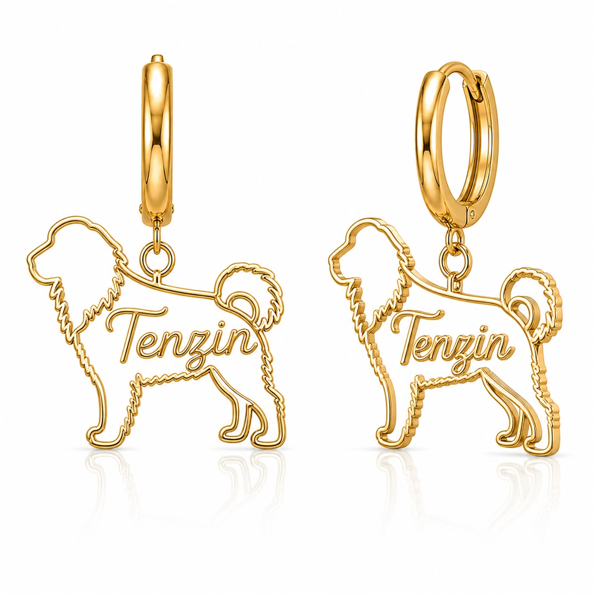 Tibetan Mastiff - 18K Gold Vermeil - 1st