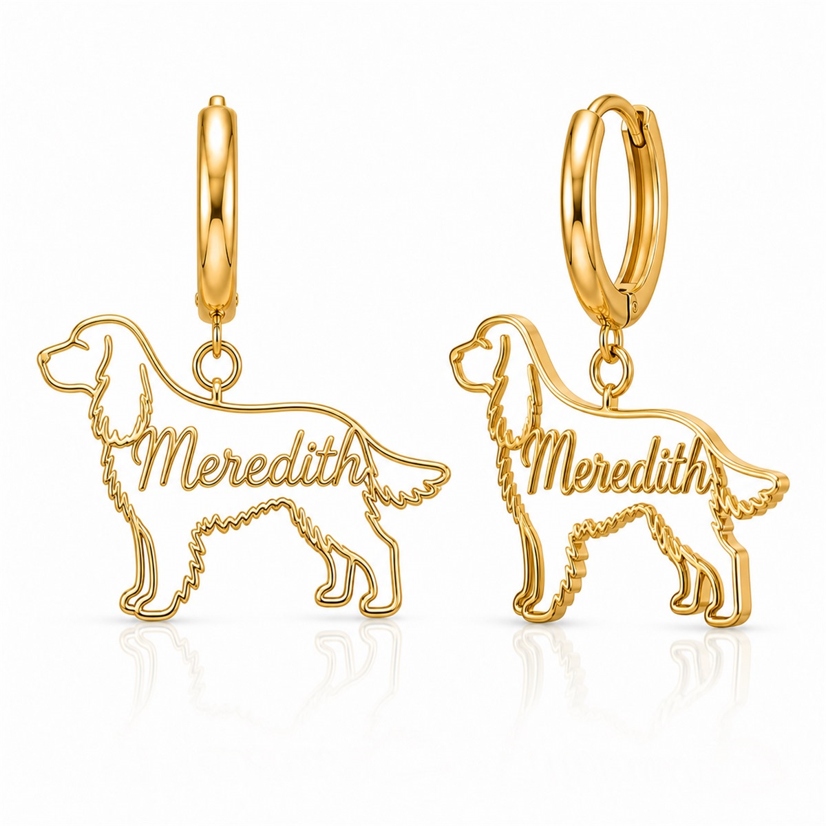 Welsh Springer Spaniel - 18K Gold Vermeil - 1st