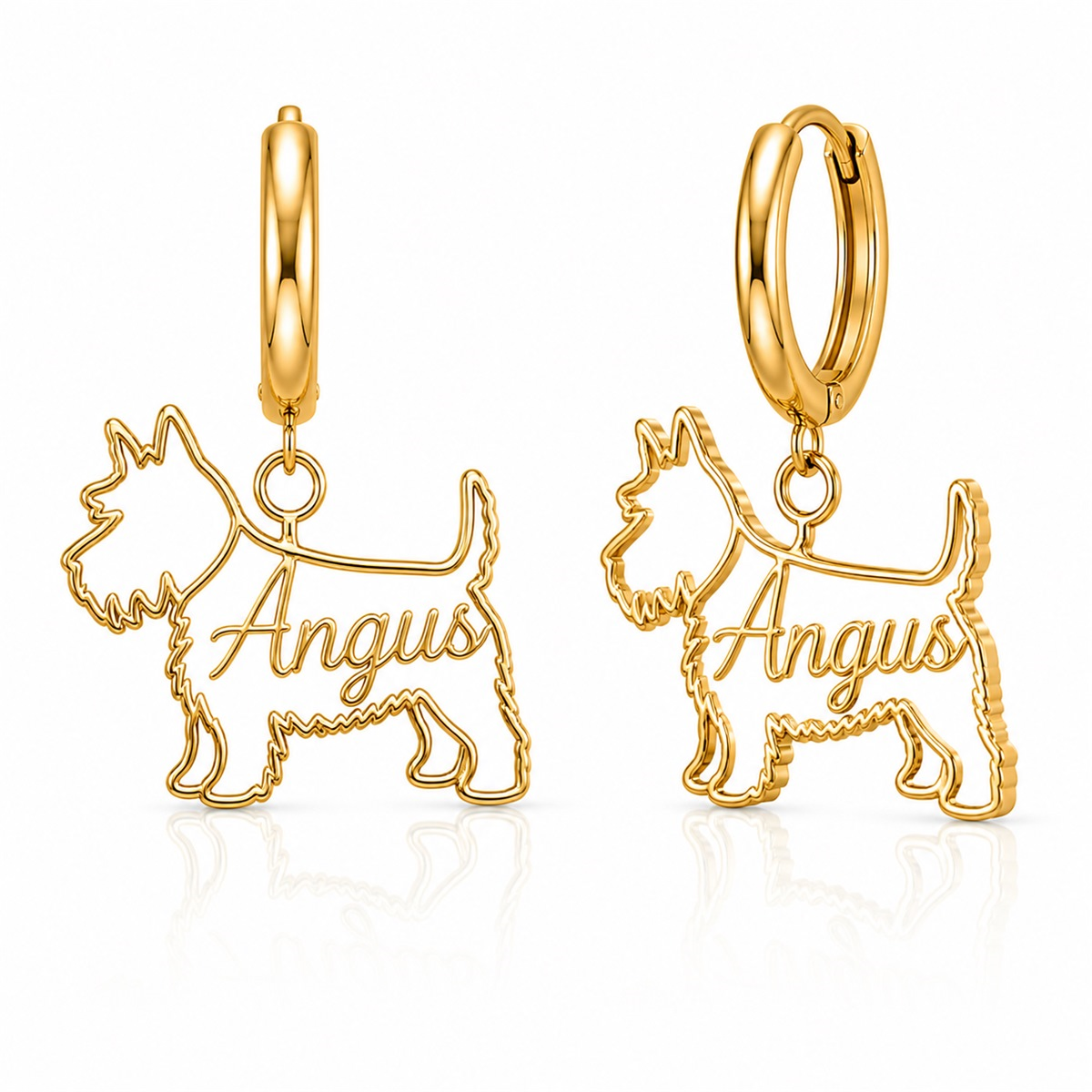 Westie - 18K Gold Vermeil - 1st