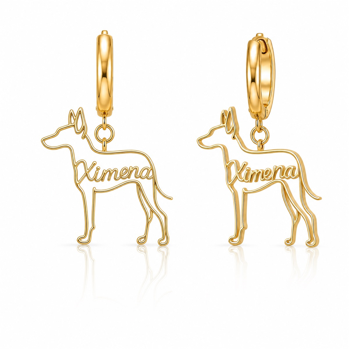 Xoloitzcuintli coated - 18K Gold Vermeil - 1st