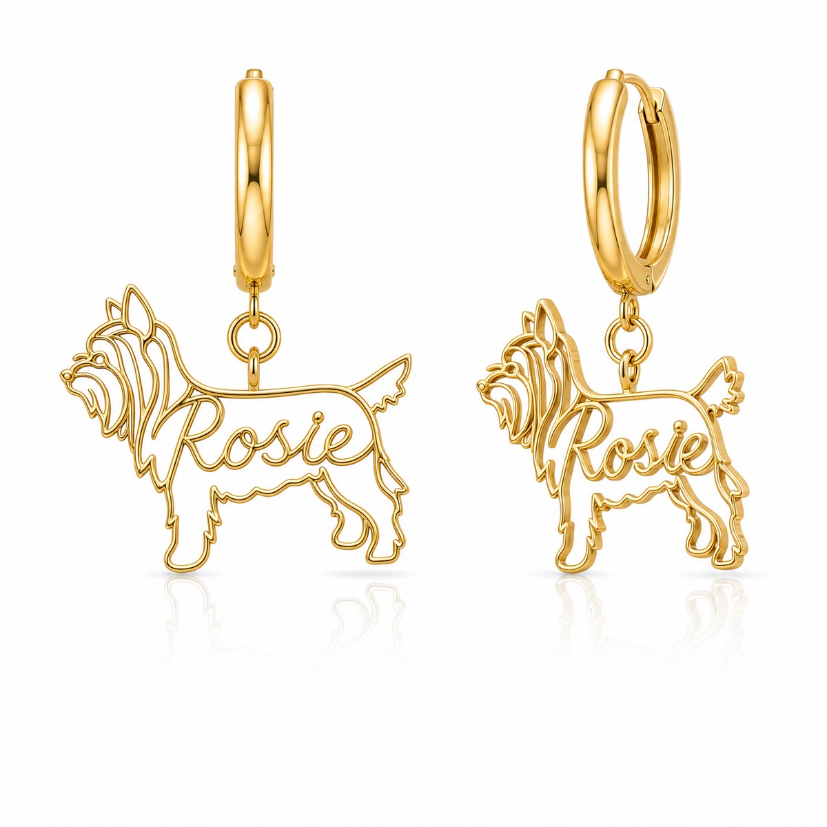 Yorkie - 18K Gold Vermeil - 1st
