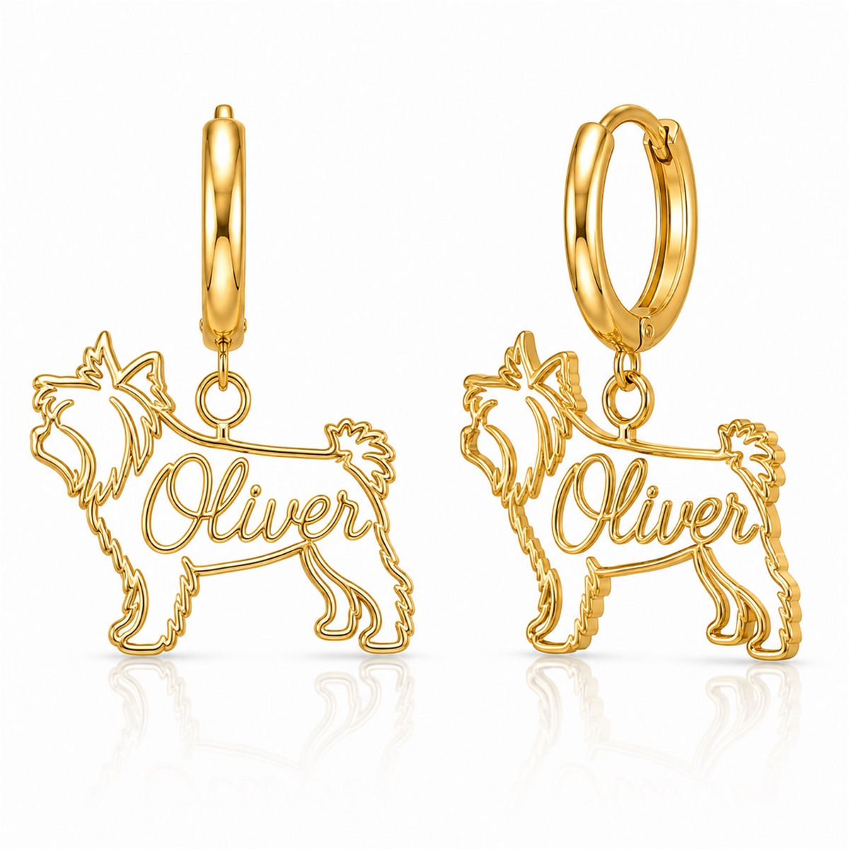 Yorkshire Terrier - 18K Gold Vermeil - 1st