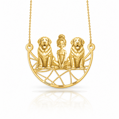 Saint Bernard - 18K Gold Vermeil - 1st