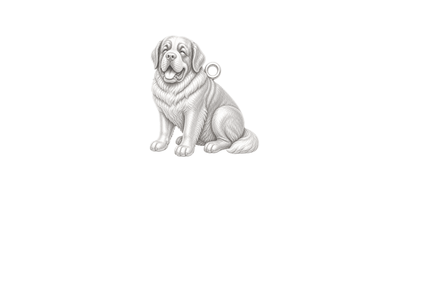 Soulyshine Saint Bernard Little Love Charm Only - Image 1