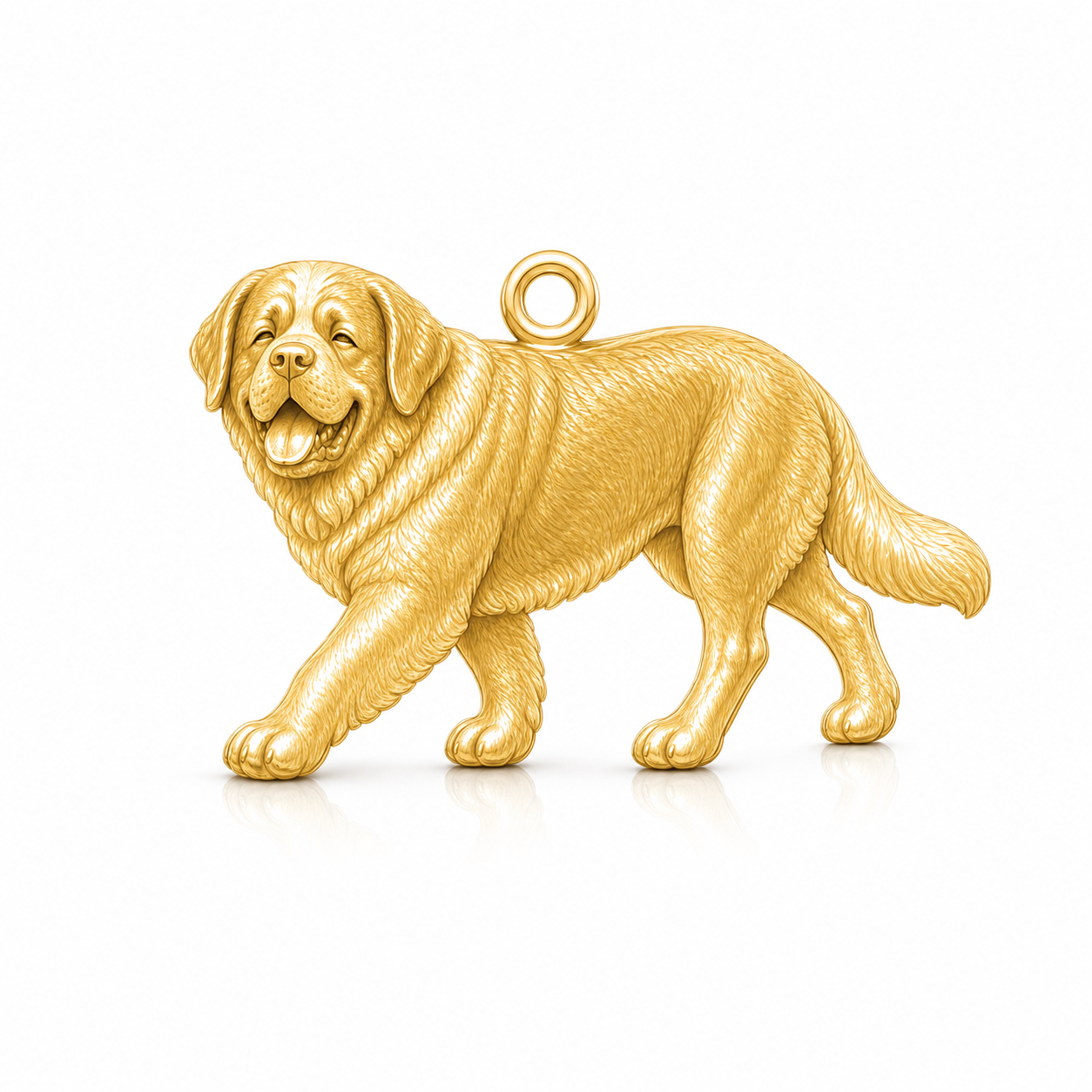 Soulyshine Saint Bernard Personalized Pet Companion Charm Only
