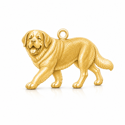 Soulyshine Saint Bernard Personalized Pet Companion Charm Only