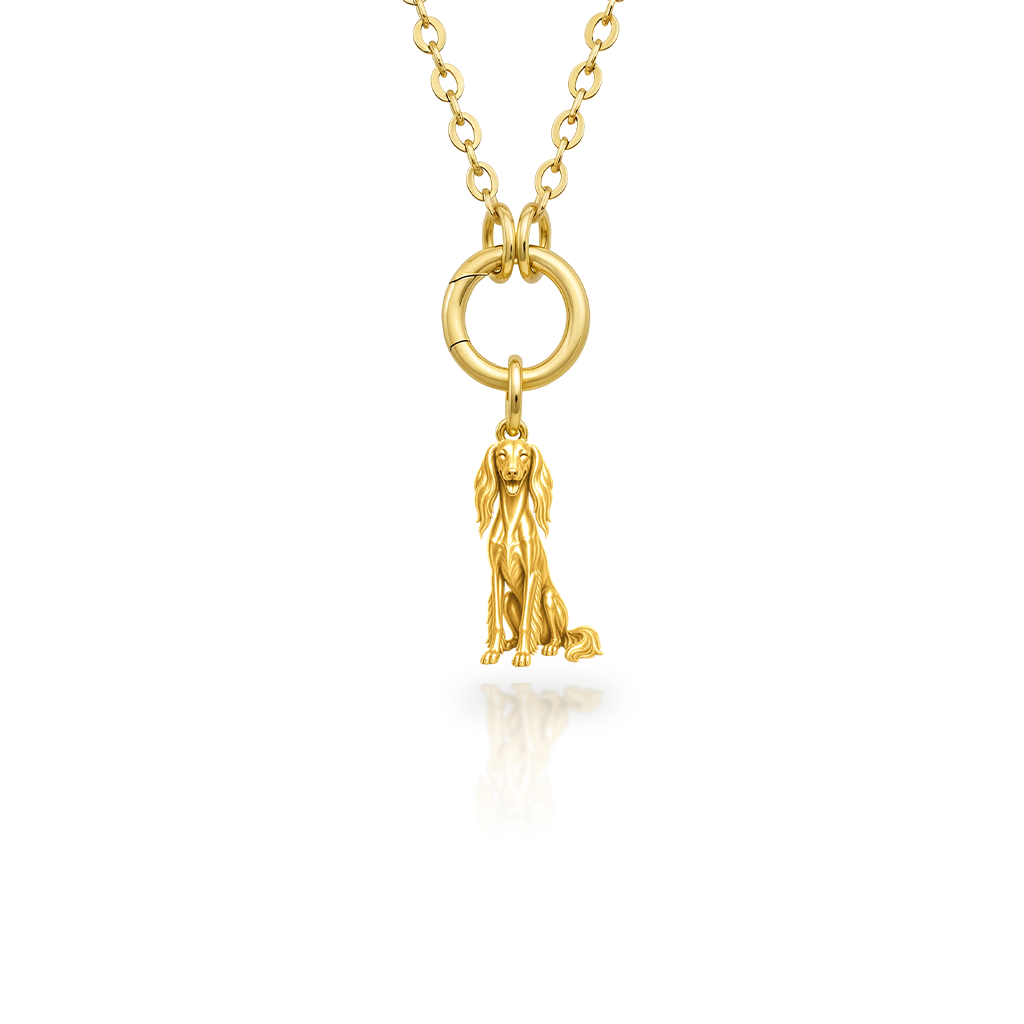 Saluki - 18K Gold Vermeil - 1st