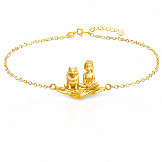 Samoyed - 18K Gold Vermeil - 1st