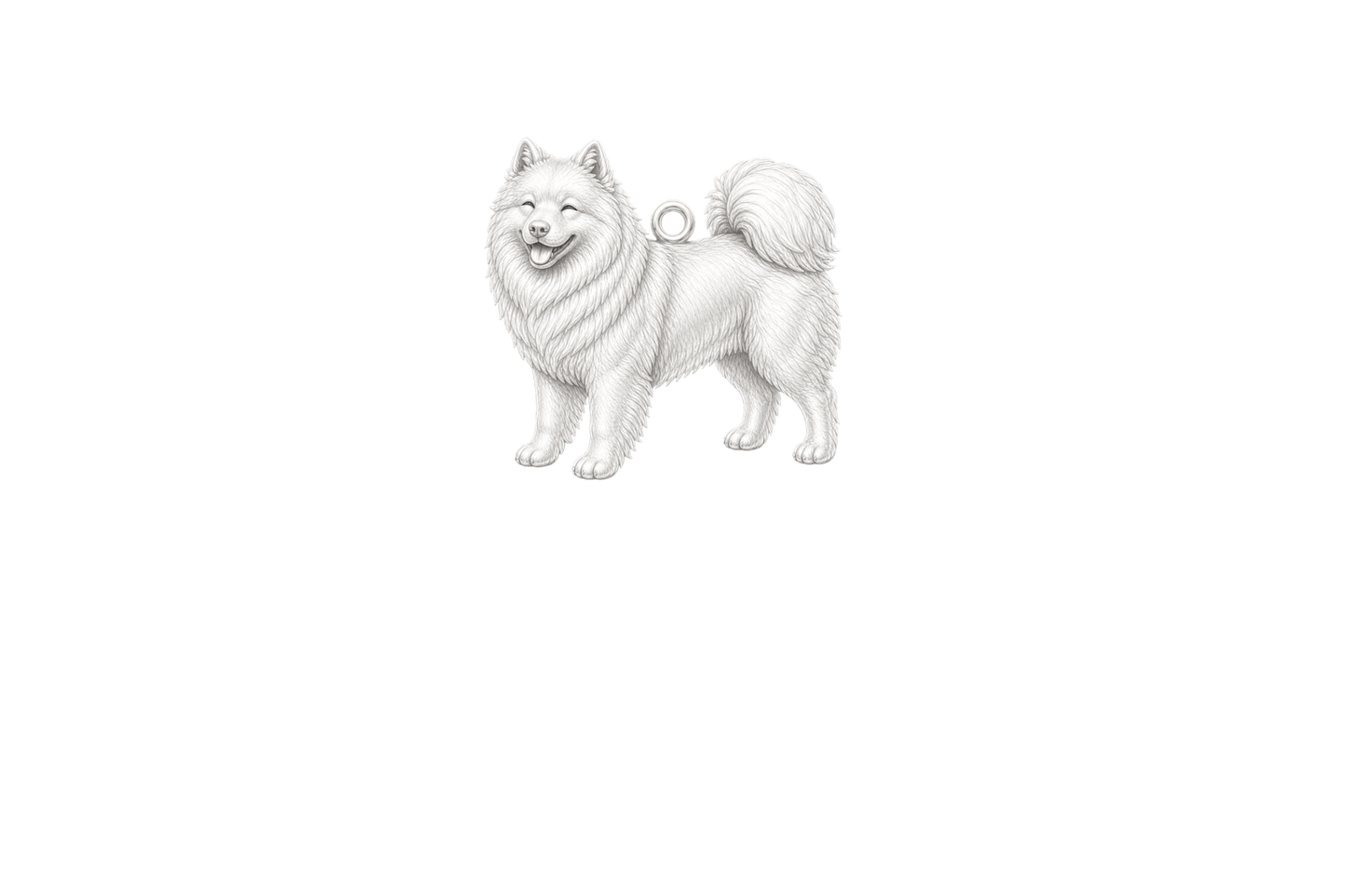 Soulyshine Samoyed Little Love Charm Only - Image 1