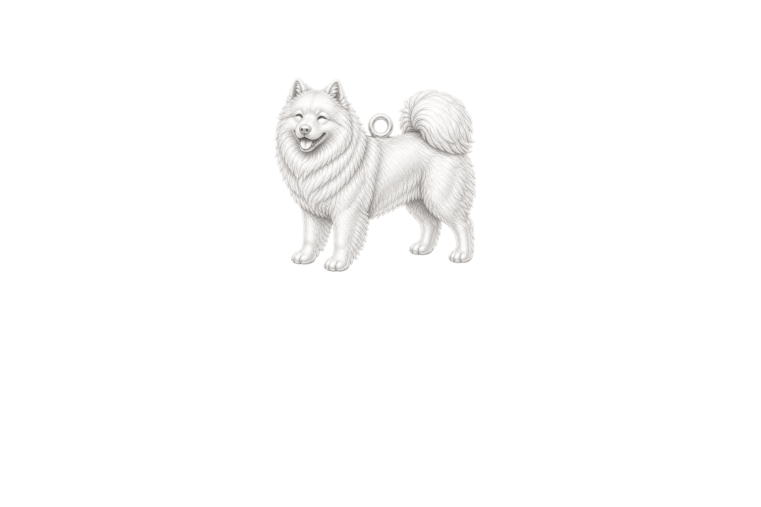 Soulyshine Samoyed Little Love Charm Only - Image 1