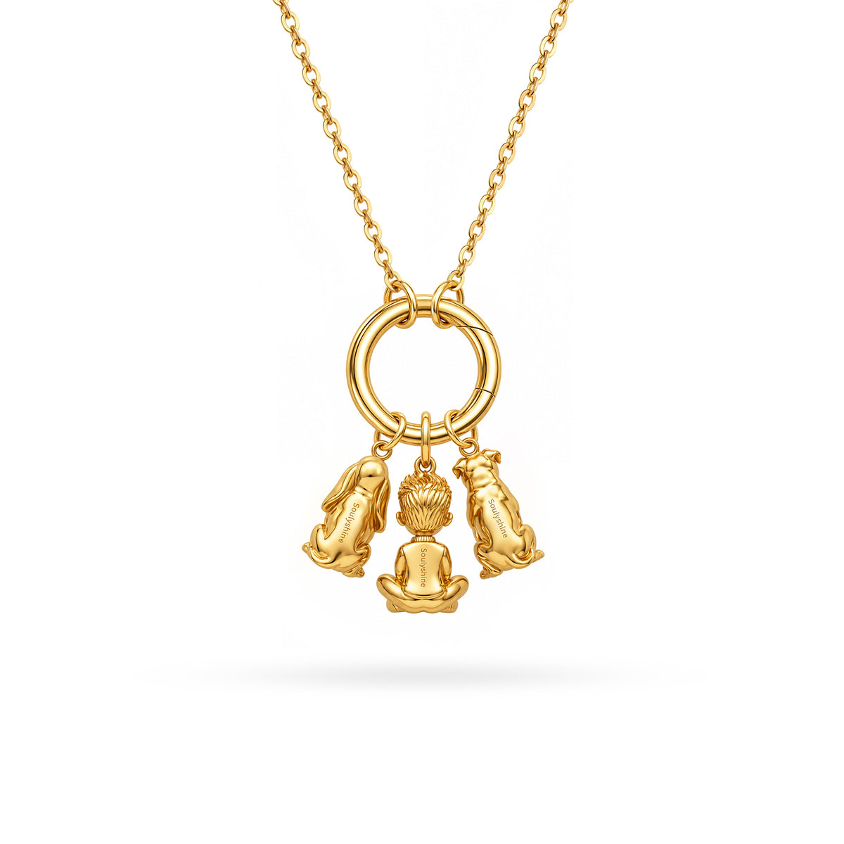 Purest Bond - The Petite Companion Charm Necklace