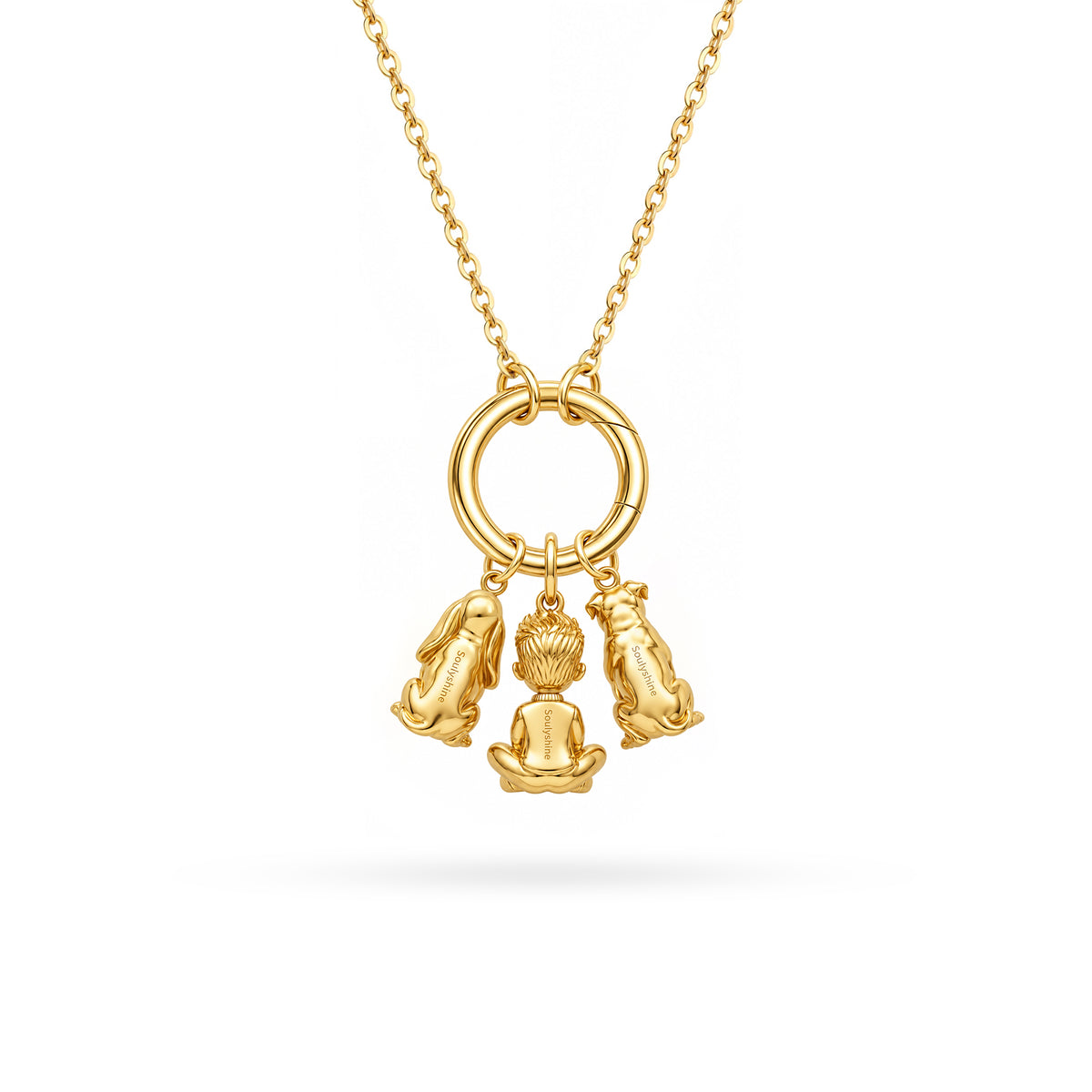Purest Bond - The Petite Companion Charm Necklace