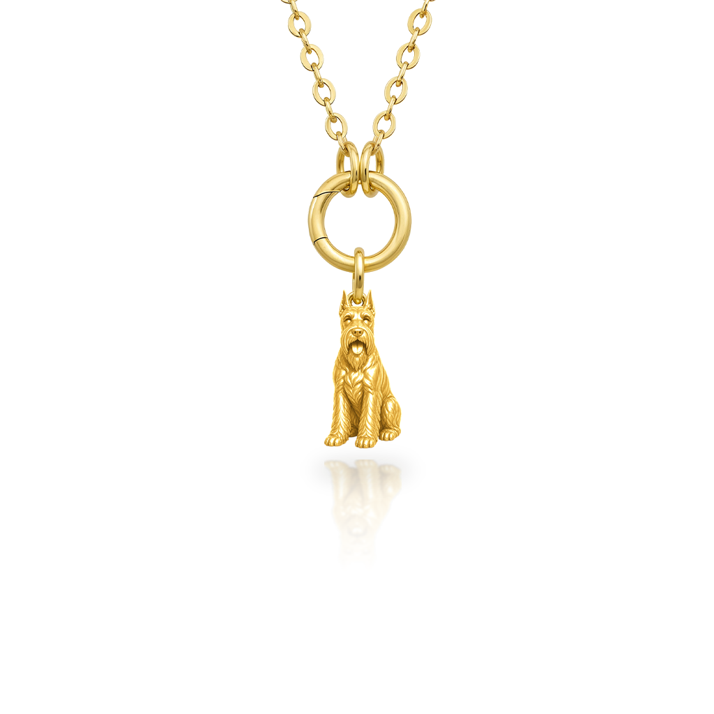Schnauzer-Giant - 18K Gold Vermeil - 1st