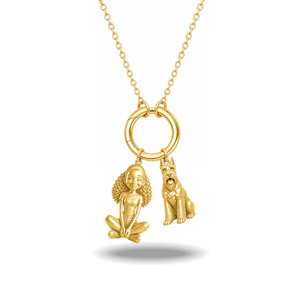 Schnauzer Giant - 18K Gold Vermeil - 1st
