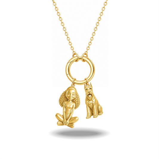Schnauzer Giant - 18K Gold Vermeil - 1st
