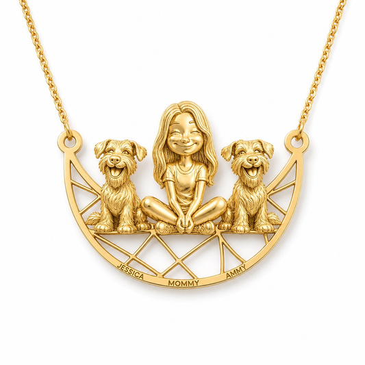 Schnauzer - 18K Gold Vermeil - 1st