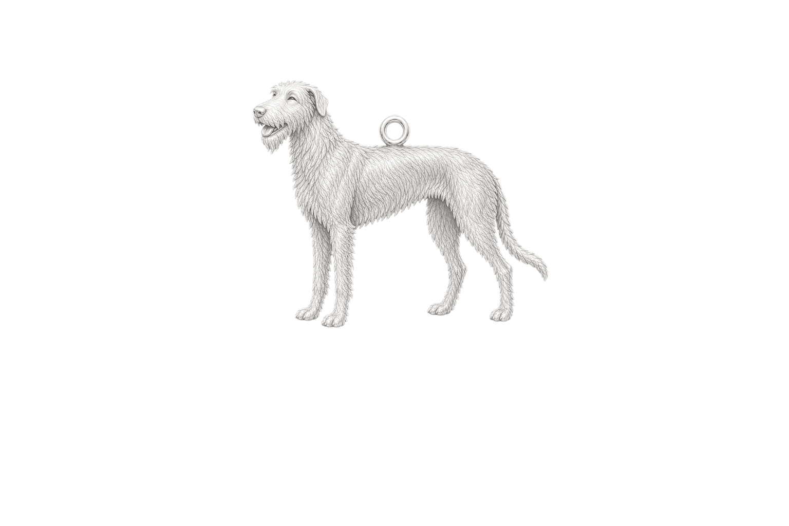 Soulyshine Scottish Deerhound Little Love Charm Only - Image 1