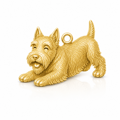 Soulyshine Scottish Terrier Personalized Pet Companion Charm Only