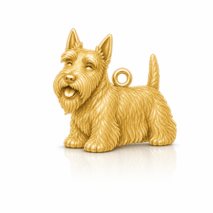 Soulyshine Scottish Terrier Personalized Pet Companion Charm Only