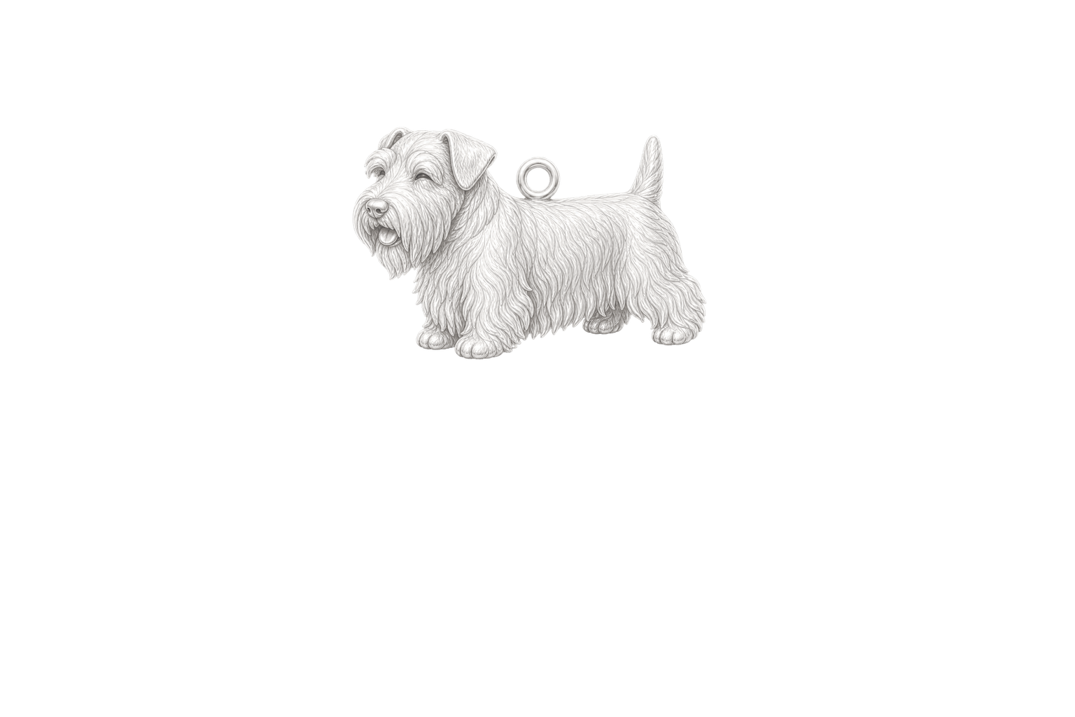 Soulyshine Sealyham Terrier Little Love Charm Only - Image 1