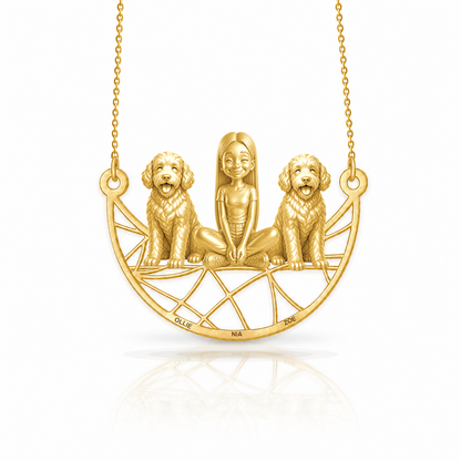 Sheepadoodle - 18K Gold Vermeil - 1st