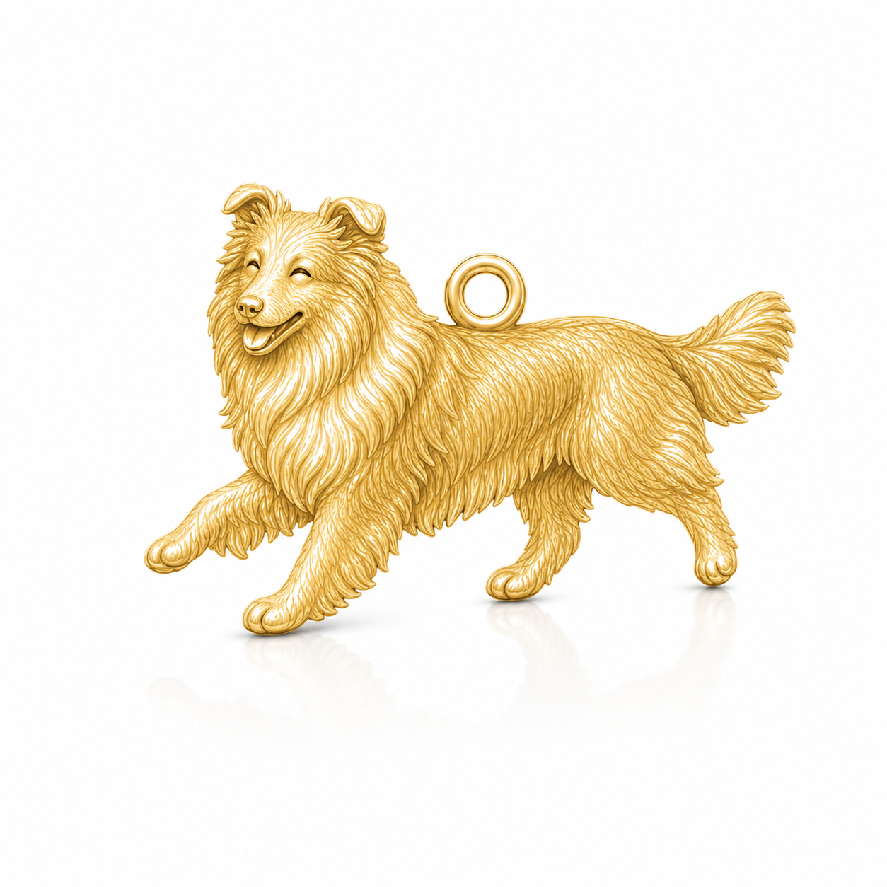 Soulyshine Shetland Sheepdog Personalized Pet Companion Charm Only