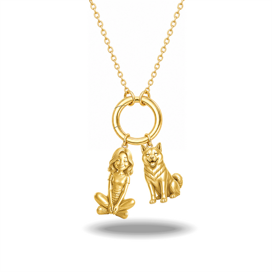 Shiba Inu - 18K Gold Vermeil - 1st