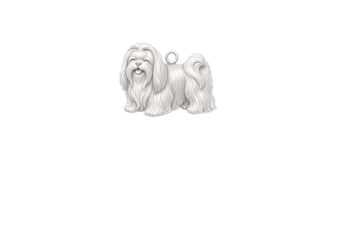 Soulyshine Shih Tzu long coat Little Love Charm Only - Image 1