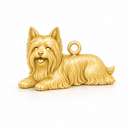 Soulyshine Silky Terrier Personalized Pet Companion Charm Only