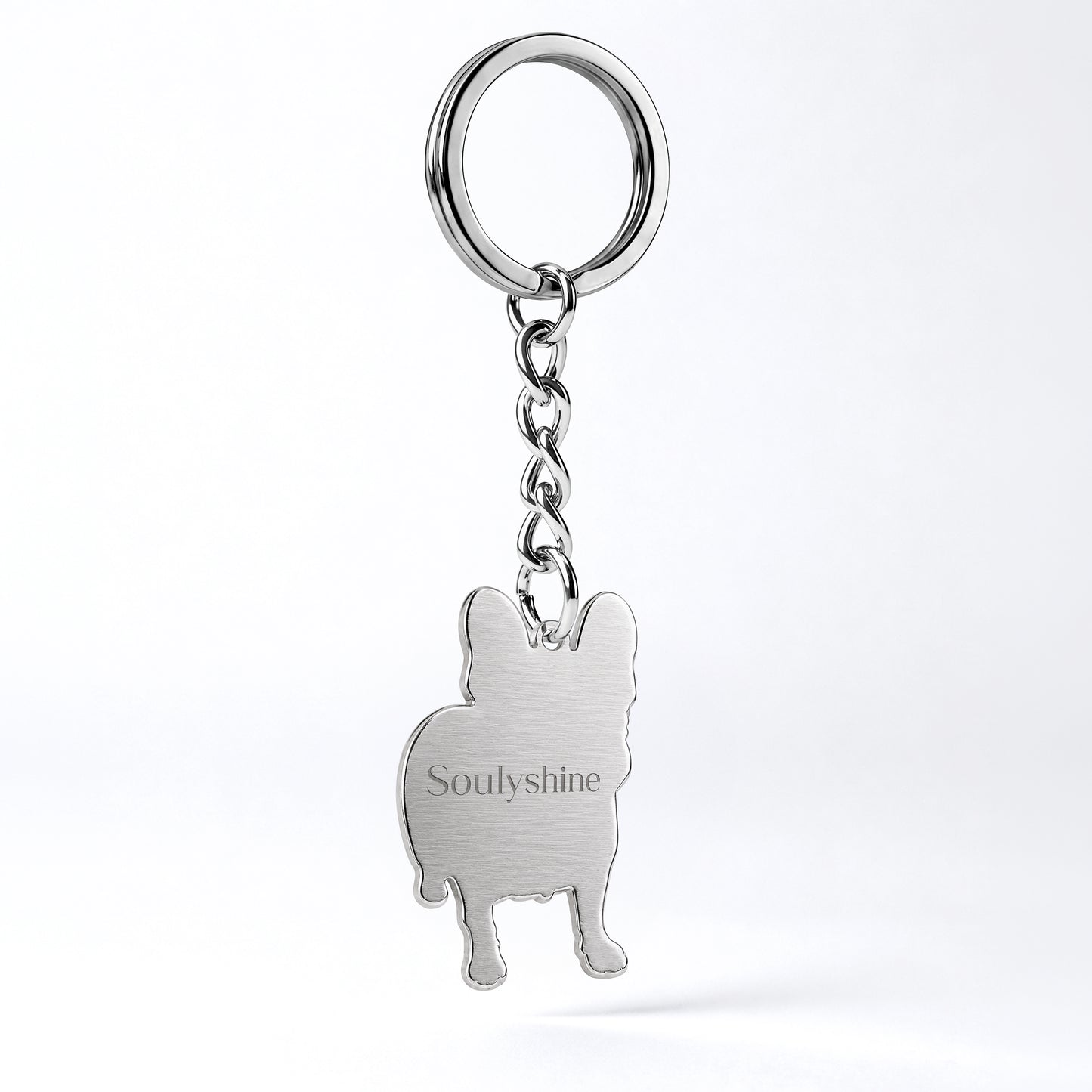 Soulyshine Precious Paw - Upload Pet Portrait Photo Shape Base Keychain