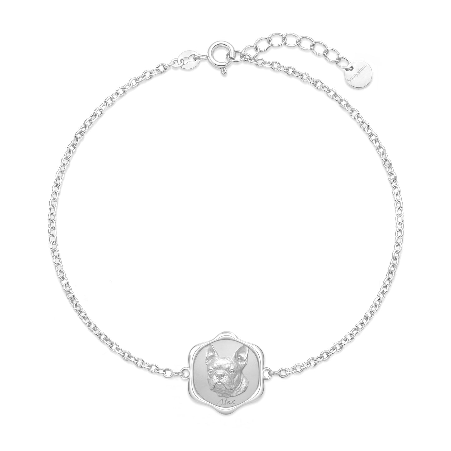 Soulyshine  Precious Paw - Upload Pet  Bracelet