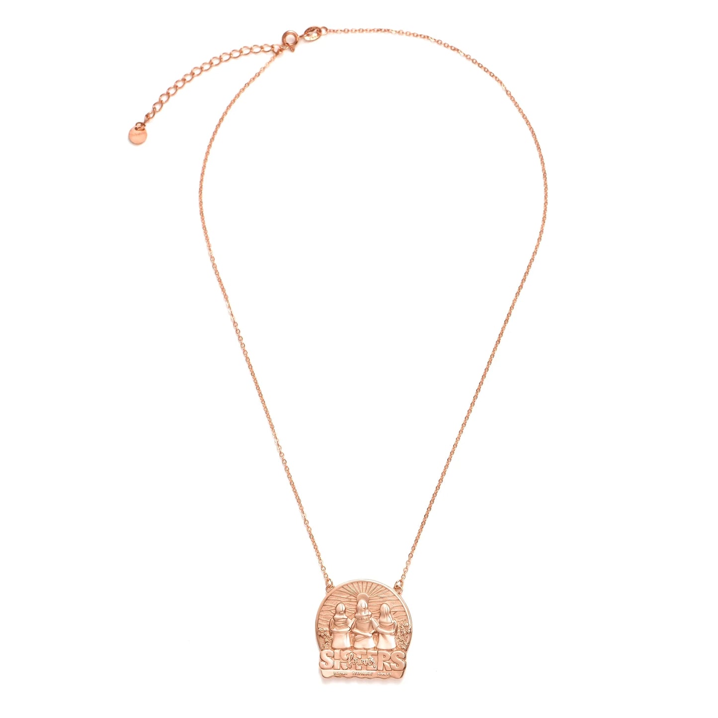 Soulyshine Personalized Sister Forever - Handmade Necklace in Silver/14K Gold Vermeil