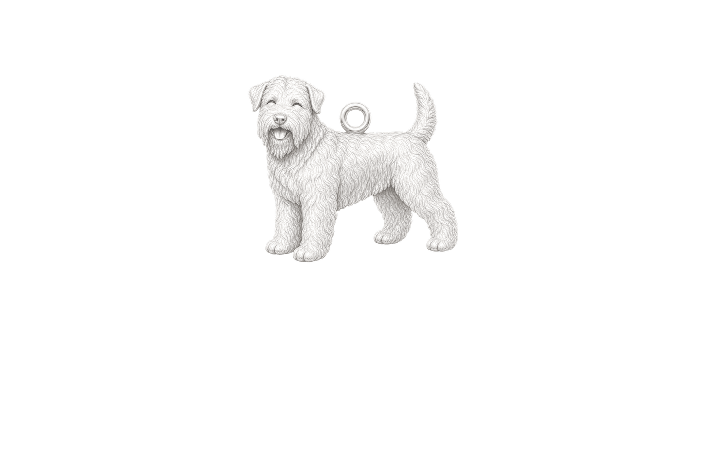 Soulyshine Soft Coated Wheaten Terrier Little Love Charm Only - Image 1