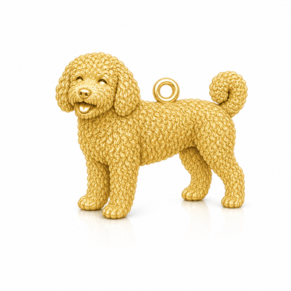 Soulyshine Spanish Water Dog Personalized Pet Companion Charm Only