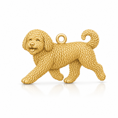 Soulyshine Spanish Water Dog Personalized Pet Companion Charm Only