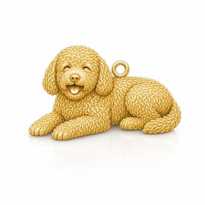 Soulyshine Spanish Water Dog Personalized Pet Companion Charm Only