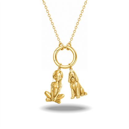 Spinone Italiano - 18K Gold Vermeil - 1st