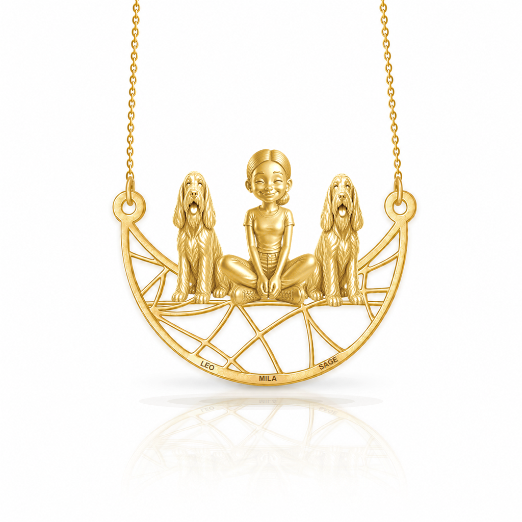 Spinone Italiano - 18K Gold Vermeil - 1st