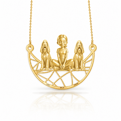 Spinone Italiano - 18K Gold Vermeil - 1st