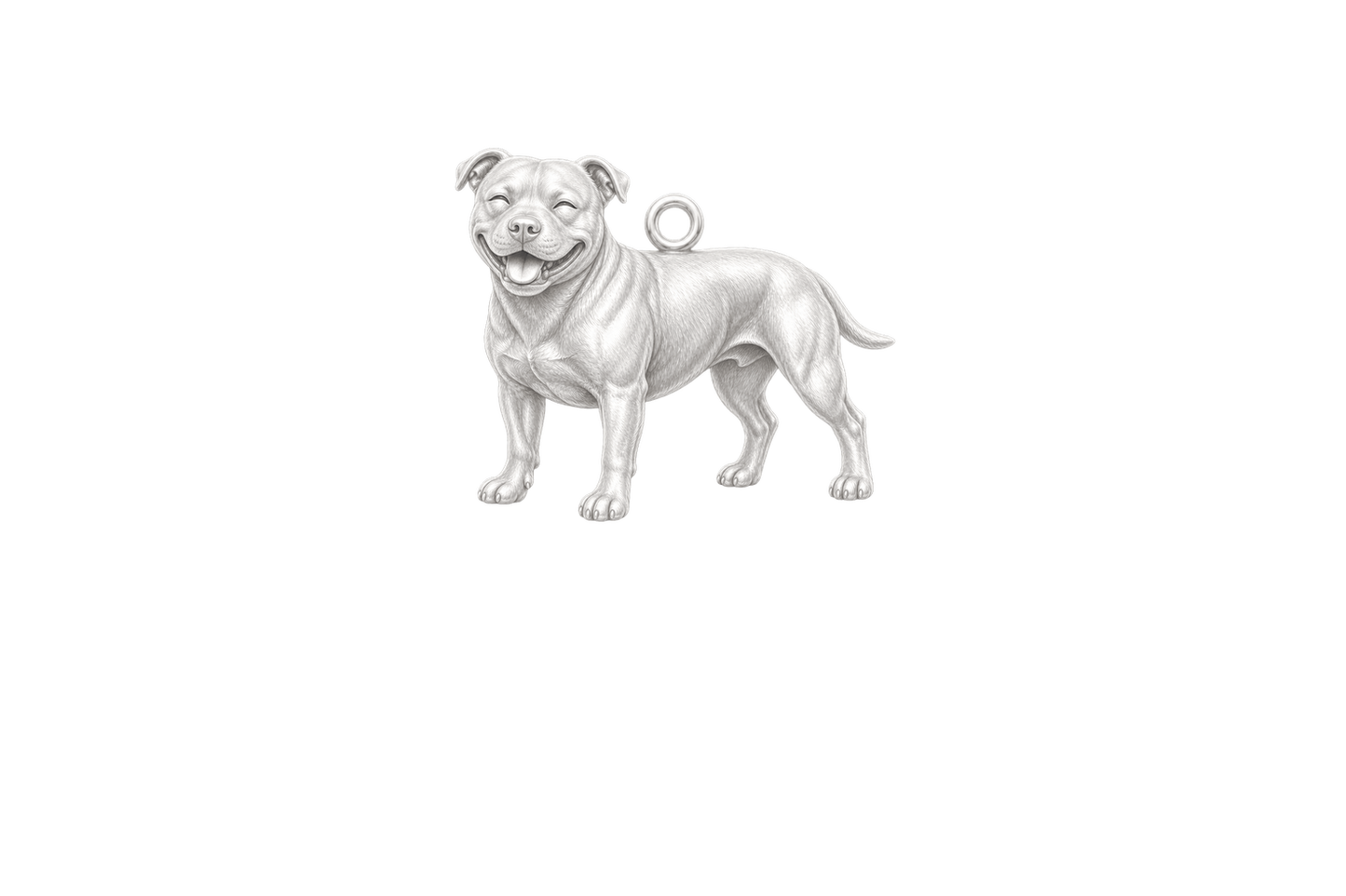 Soulyshine Staffordshire Bull Terrier Little Love Charm Only - Image 1