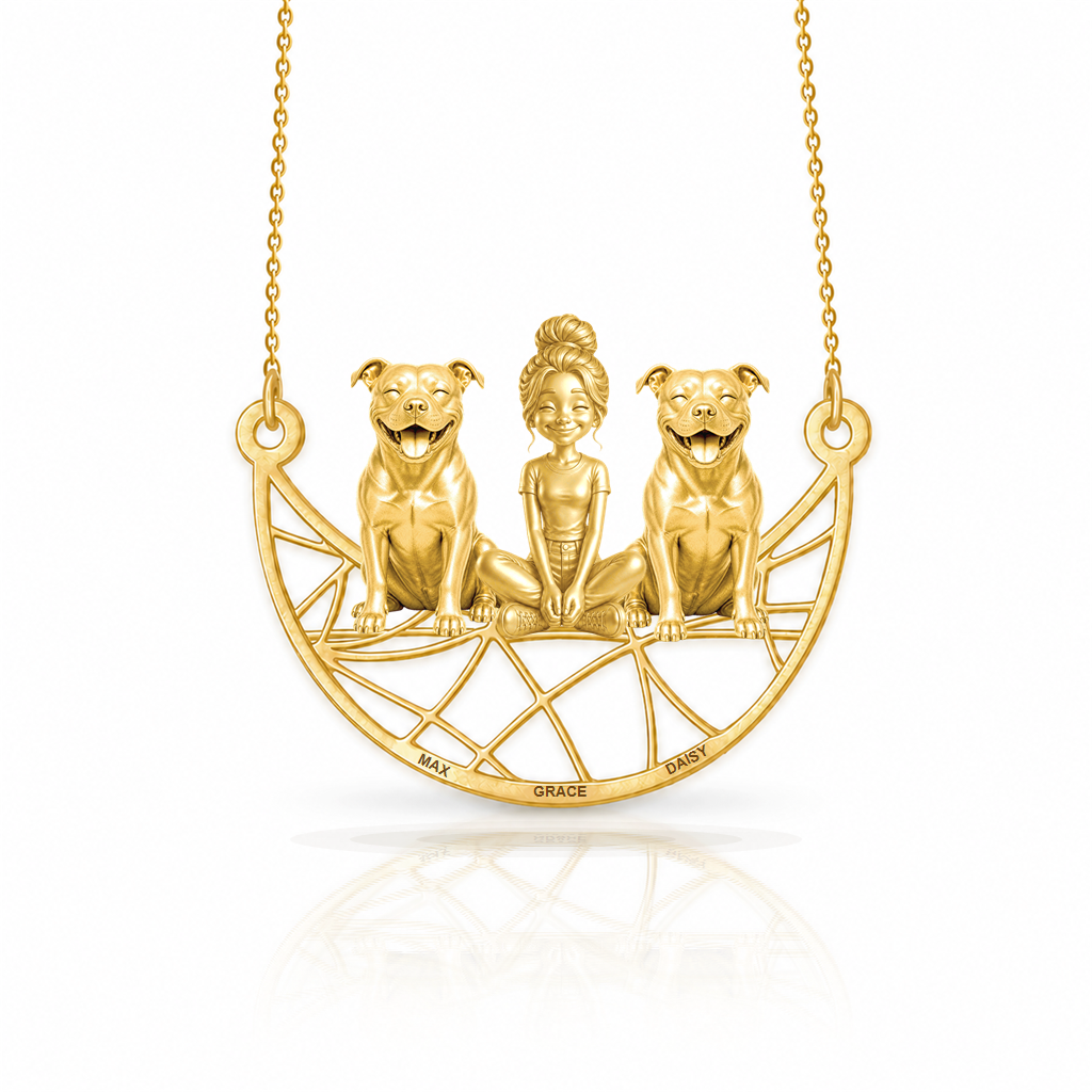 Staffy - 18K Gold Vermeil - 1st
