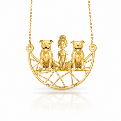 Staffy - 18K Gold Vermeil - 1st
