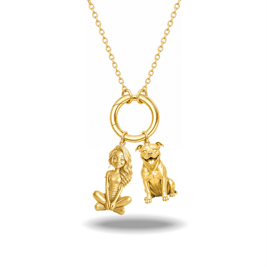 Staffy - 18K Gold Vermeil - 1st